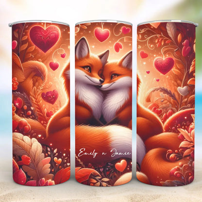 Personalized 20oz skinny tumbler – Personalized | detail view | custom name available, dishwasher safe, double-wall stai