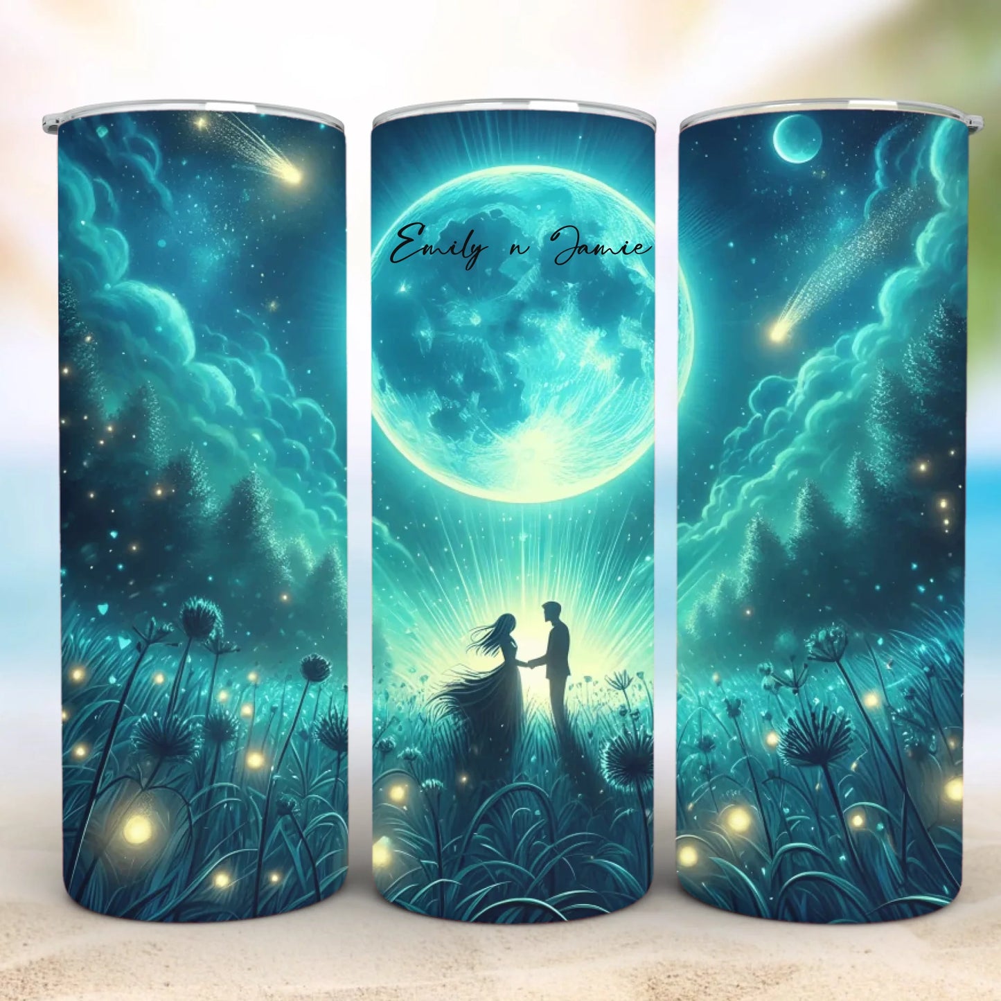 Personalized 20oz skinny tumbler – Personalized | personalization example | custom name available, dishwasher safe, doub