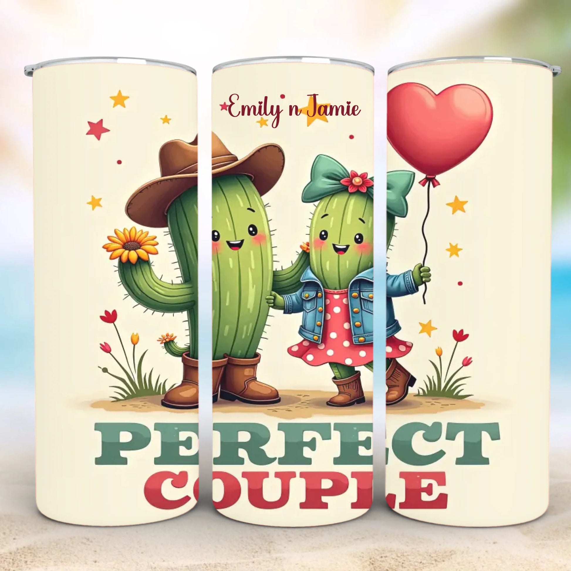 Personalized 20oz skinny tumbler – Personalized | personalization example | custom name available, dishwasher safe, doub