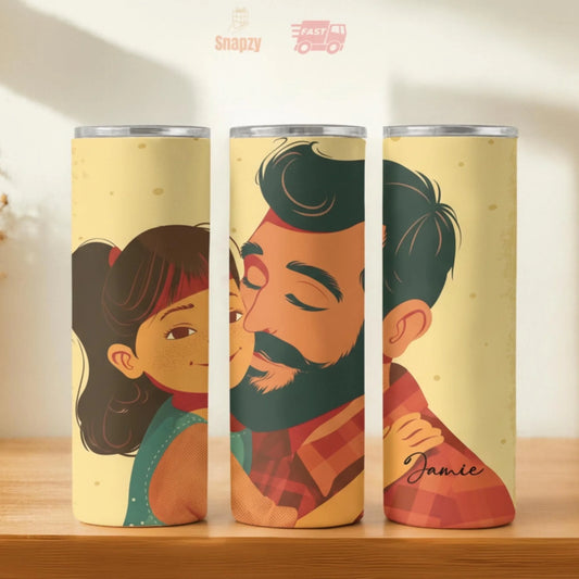 Personalized 20oz skinny tumbler – Personalized | hero view | custom name available, dishwasher safe, double-wall stainl