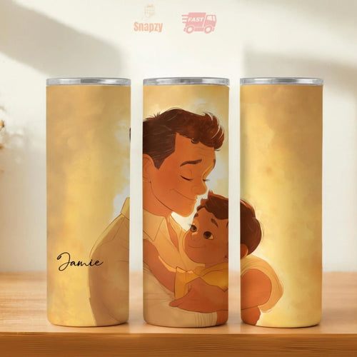 Personalized 20oz skinny tumbler – Personalized | hero view | custom name available, dishwasher safe, double-wall stainl