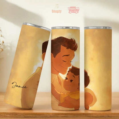 Personalized 20oz skinny tumbler – Personalized | personalization example | custom name available, dishwasher safe, doub