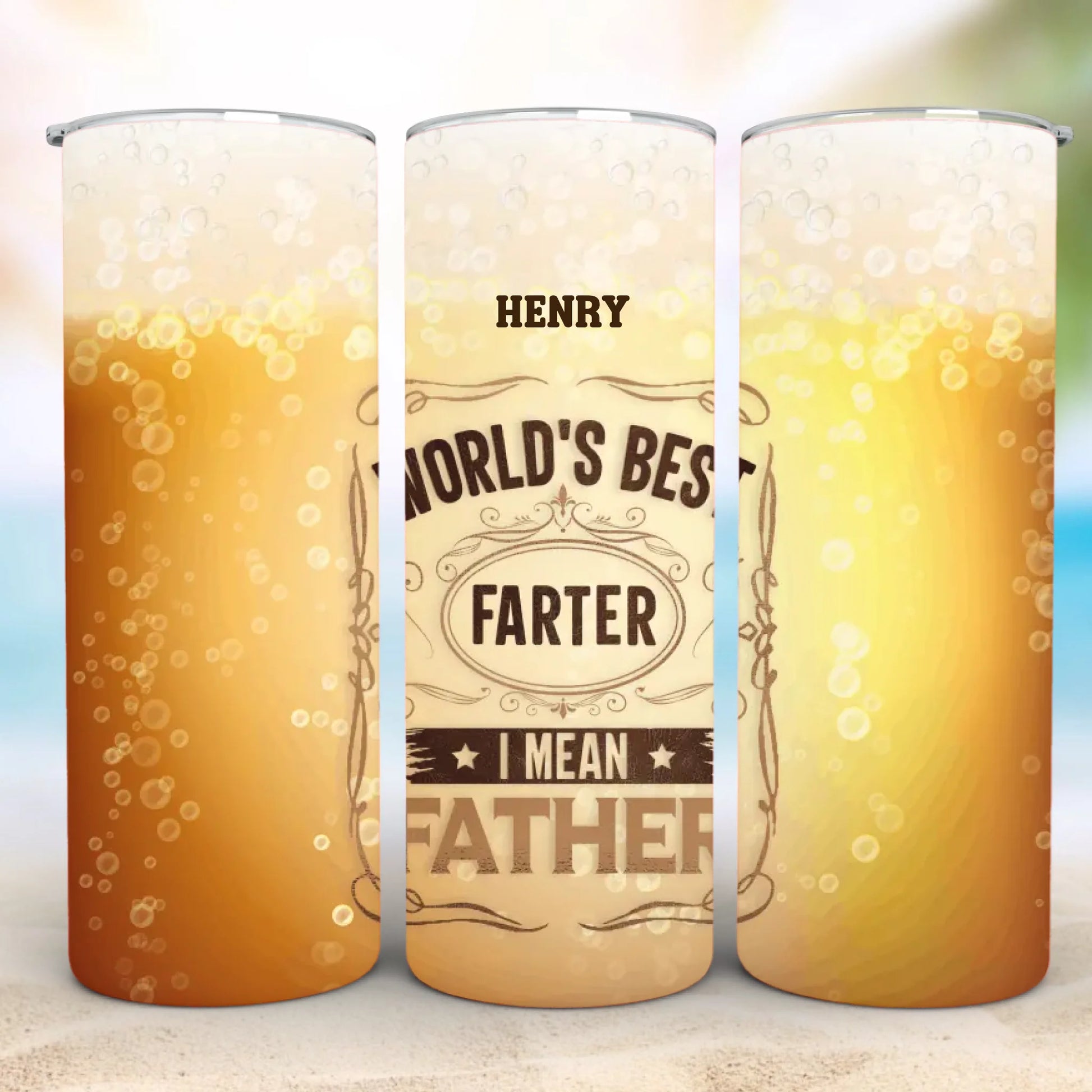 Personalized 20oz skinny tumbler – Personalized | detail view | custom name available, dishwasher safe, double-wall stai