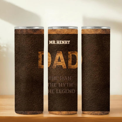 Personalized 20oz skinny tumbler – Personalized | hero view | custom name available, dishwasher safe, double-wall stainl