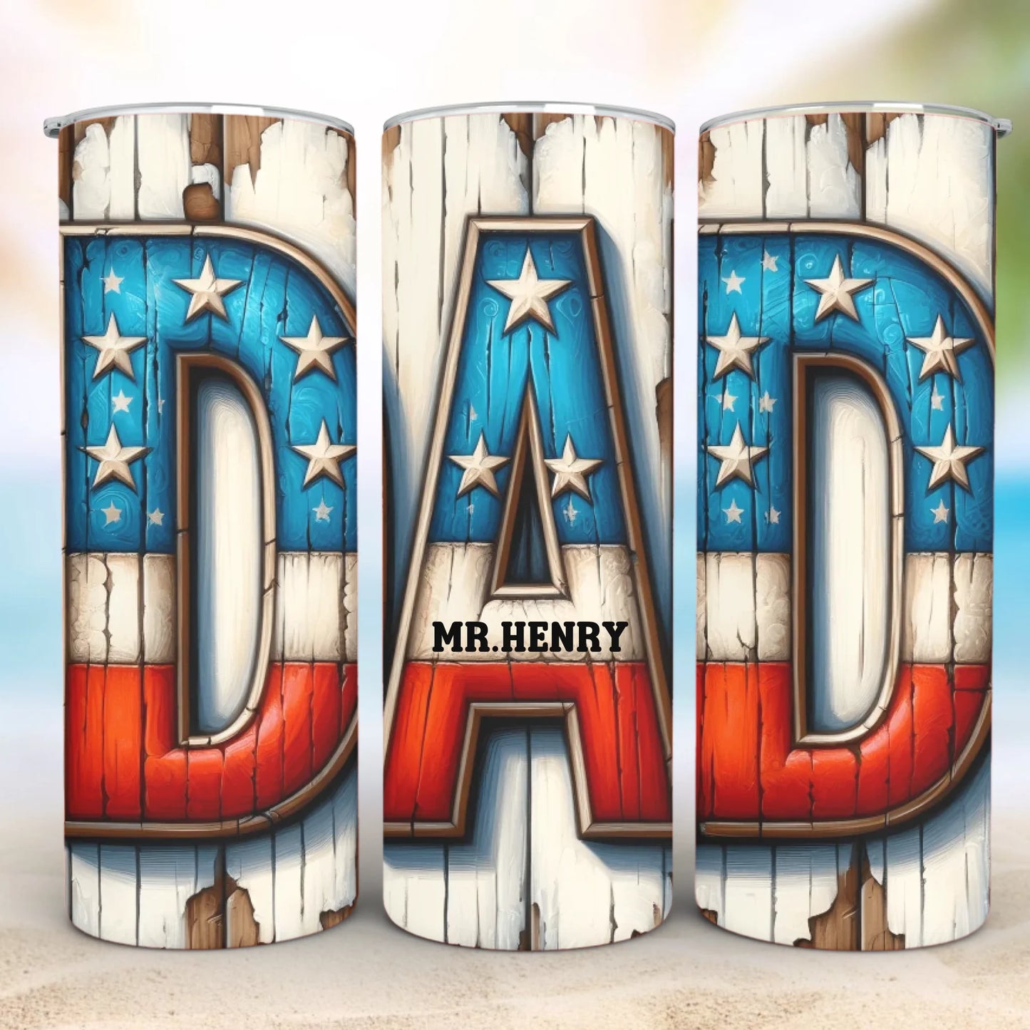 Personalized 20oz skinny tumbler – Personalized | detail view | custom name available, dishwasher safe, double-wall stai