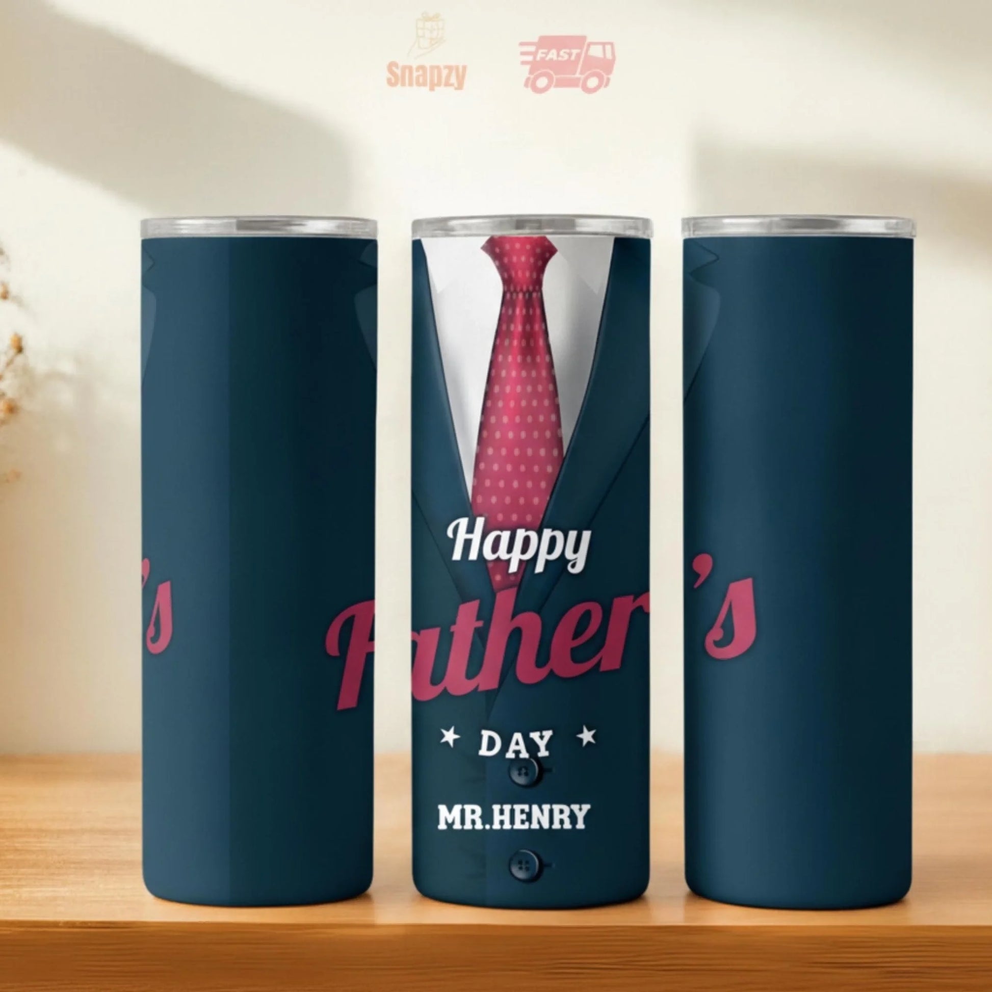 Personalized 20oz skinny tumbler – Personalized | hero view | custom name available, dishwasher safe, double-wall stainl