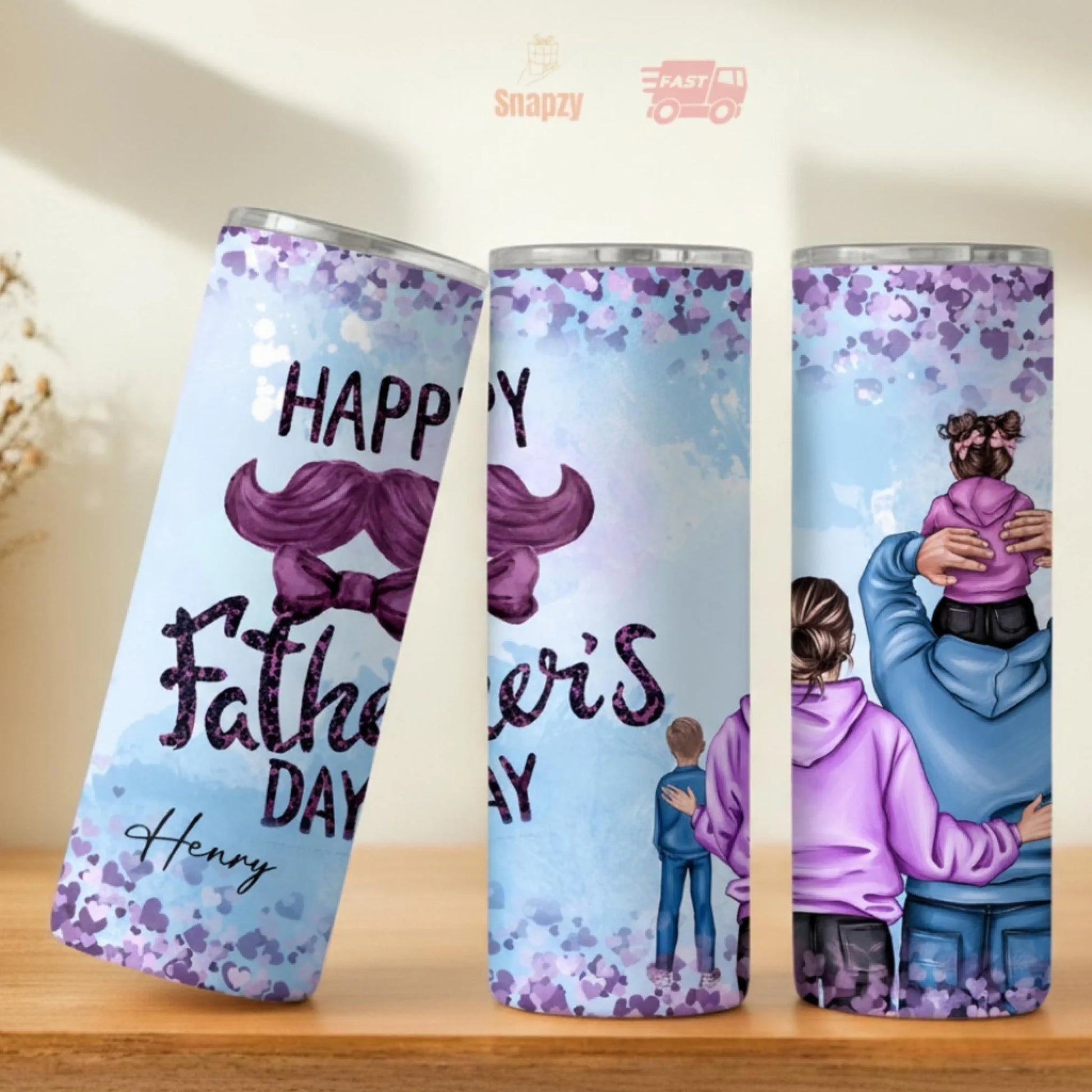 Personalized 20oz skinny tumbler – Personalized | personalization example | custom name available, dishwasher safe, doub