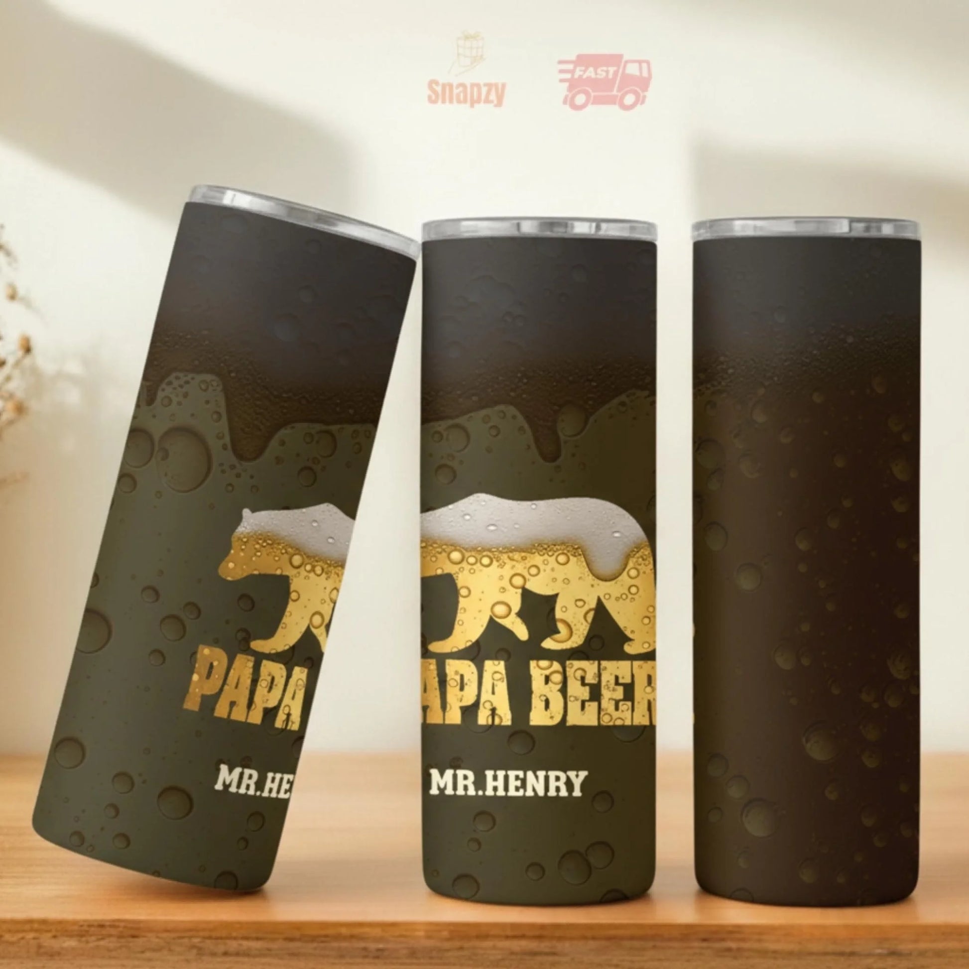 Personalized 20oz skinny tumbler – Personalized | personalization example | custom name available, dishwasher safe, doub