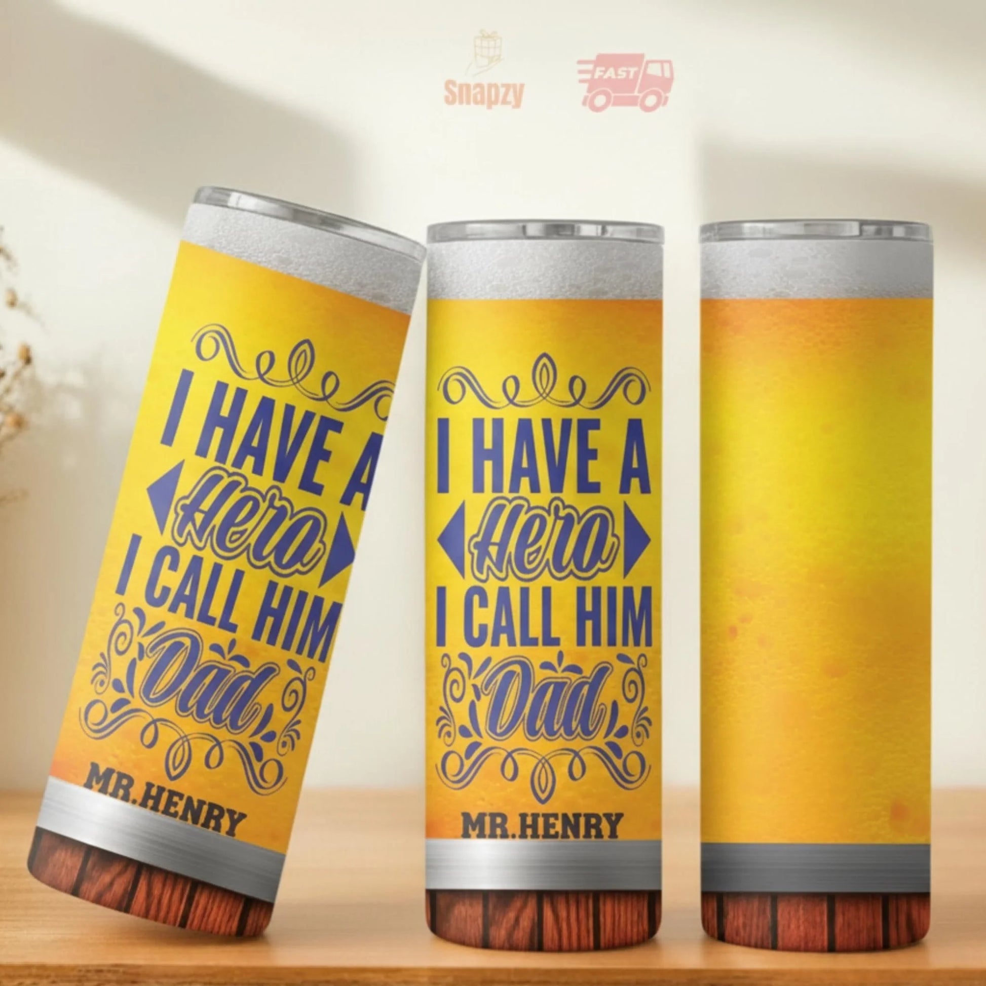 Personalized 20oz skinny tumbler – Personalized | personalization example | custom name available, dishwasher safe, doub