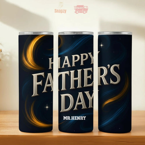 Personalized 20oz skinny tumbler – Personalized | hero view | custom name available, dishwasher safe, double-wall stainl