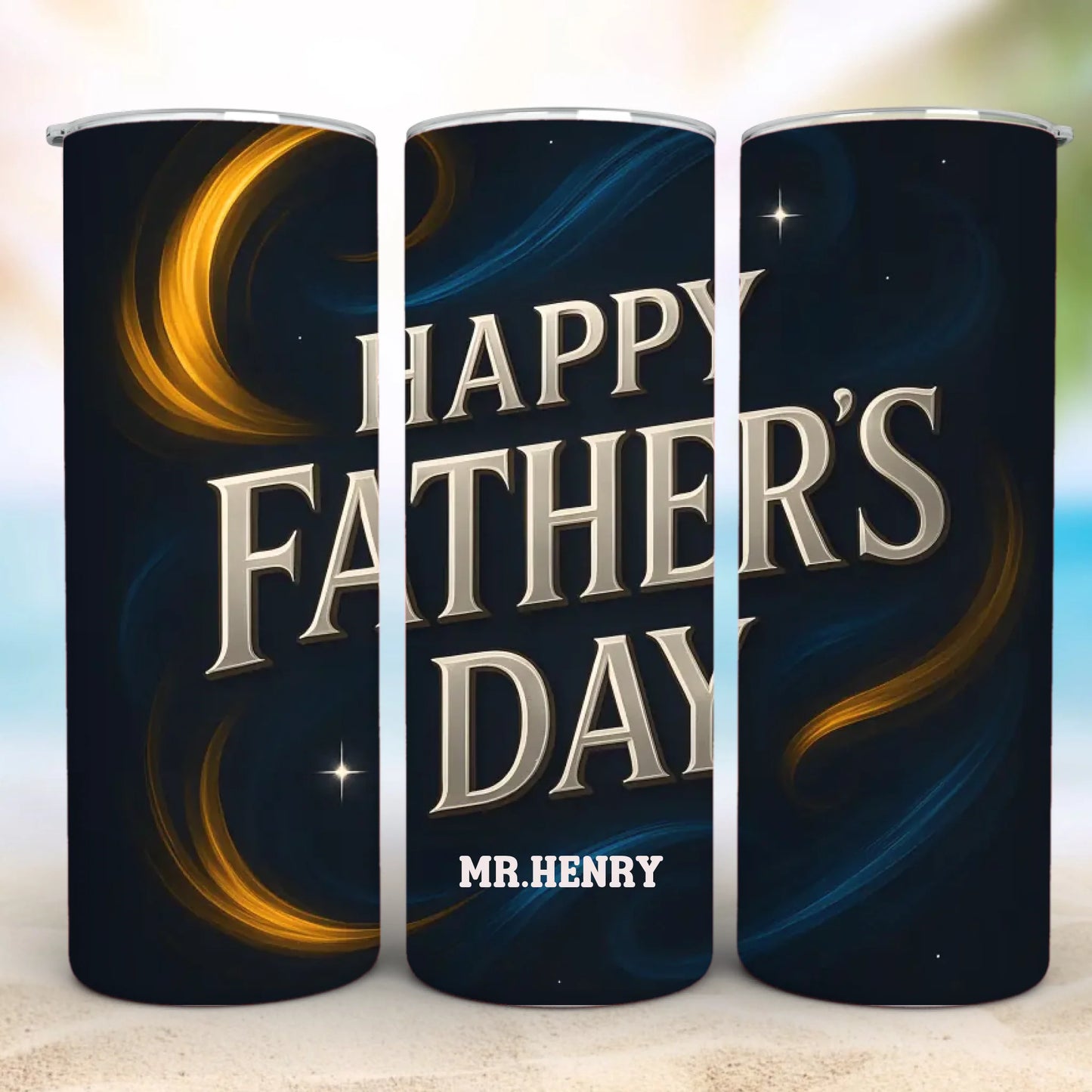 Personalized 20oz skinny tumbler – Personalized | detail view | custom name available, dishwasher safe, double-wall stai