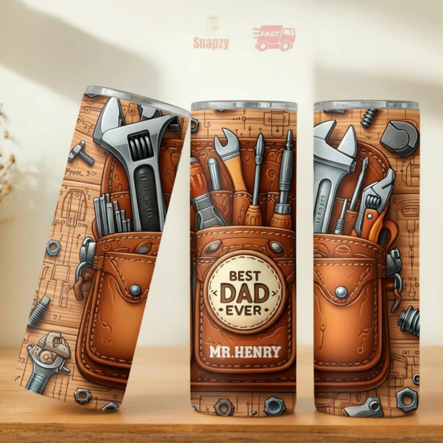 Personalized 20oz skinny tumbler – Personalized | personalization example | custom name available, dishwasher safe, doub