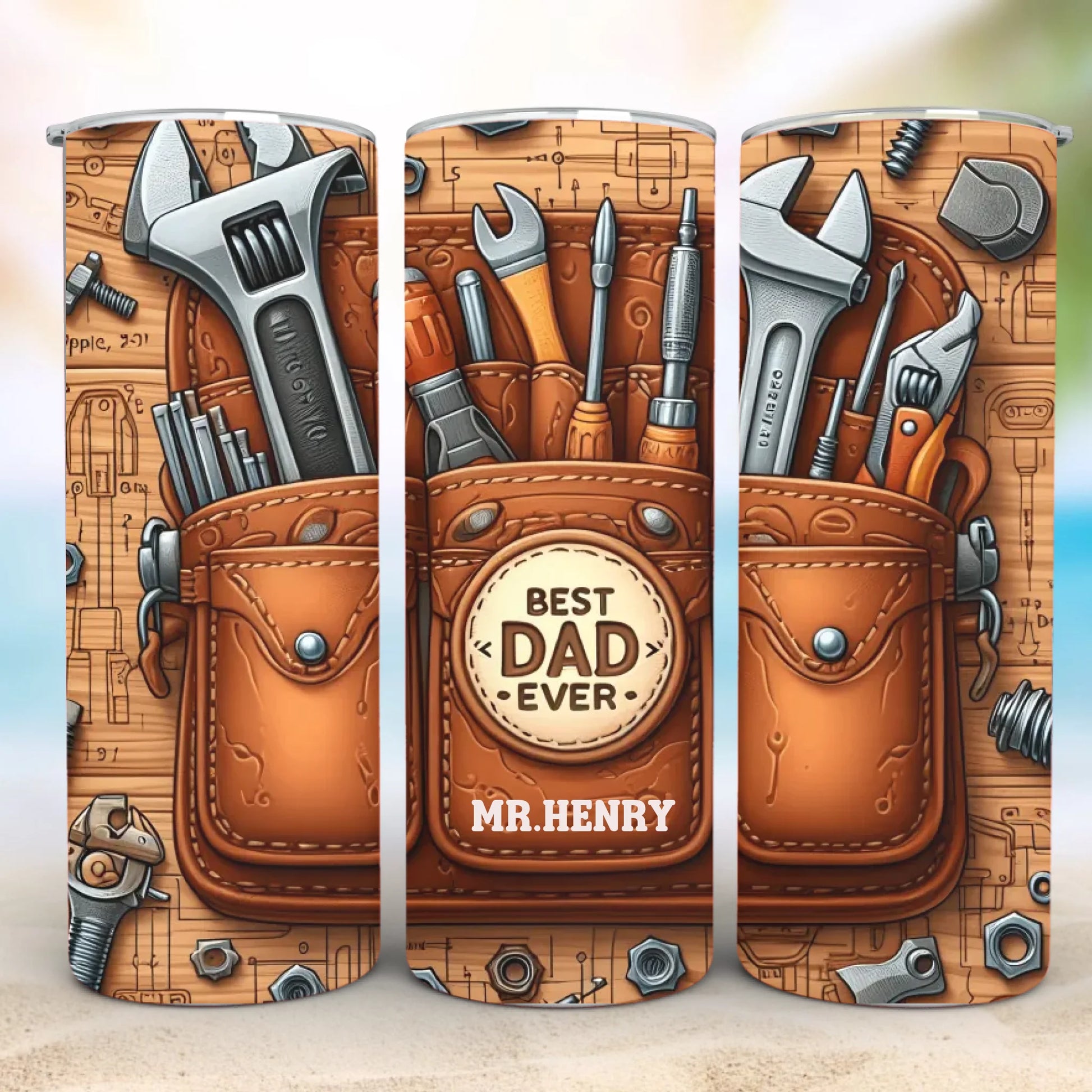 Personalized 20oz skinny tumbler – Personalized | detail view | custom name available, dishwasher safe, double-wall stai