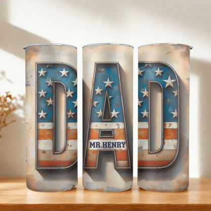 Personalized 20oz skinny tumbler – Personalized | hero view | custom name available, dishwasher safe, double-wall stainl