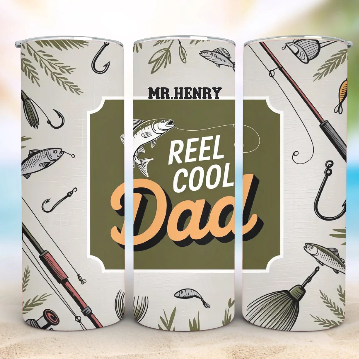 Personalized 20oz skinny tumbler – Personalized | detail view | custom name available, dishwasher safe, double-wall stai