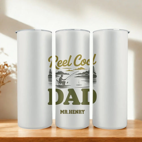 Personalized 20oz skinny tumbler – Personalized | hero view | custom name available, dishwasher safe, double-wall stainl