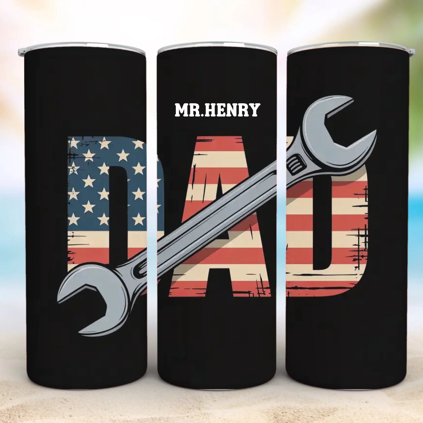 Personalized 20oz skinny tumbler – Personalized | personalization example | custom name available, dishwasher safe, doub