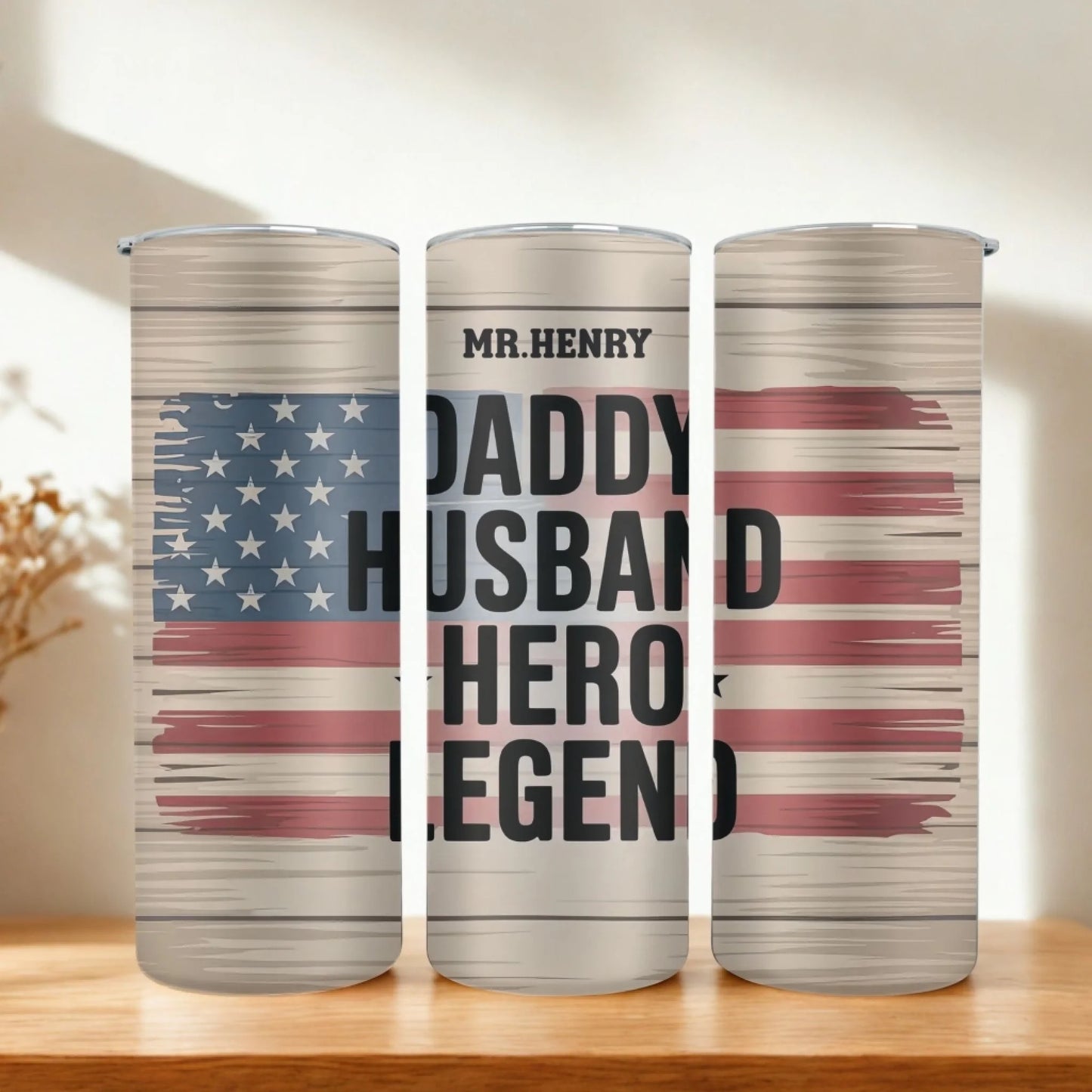 Personalized 20oz skinny tumbler – Personalized | hero view | custom name available, dishwasher safe, double-wall stainl