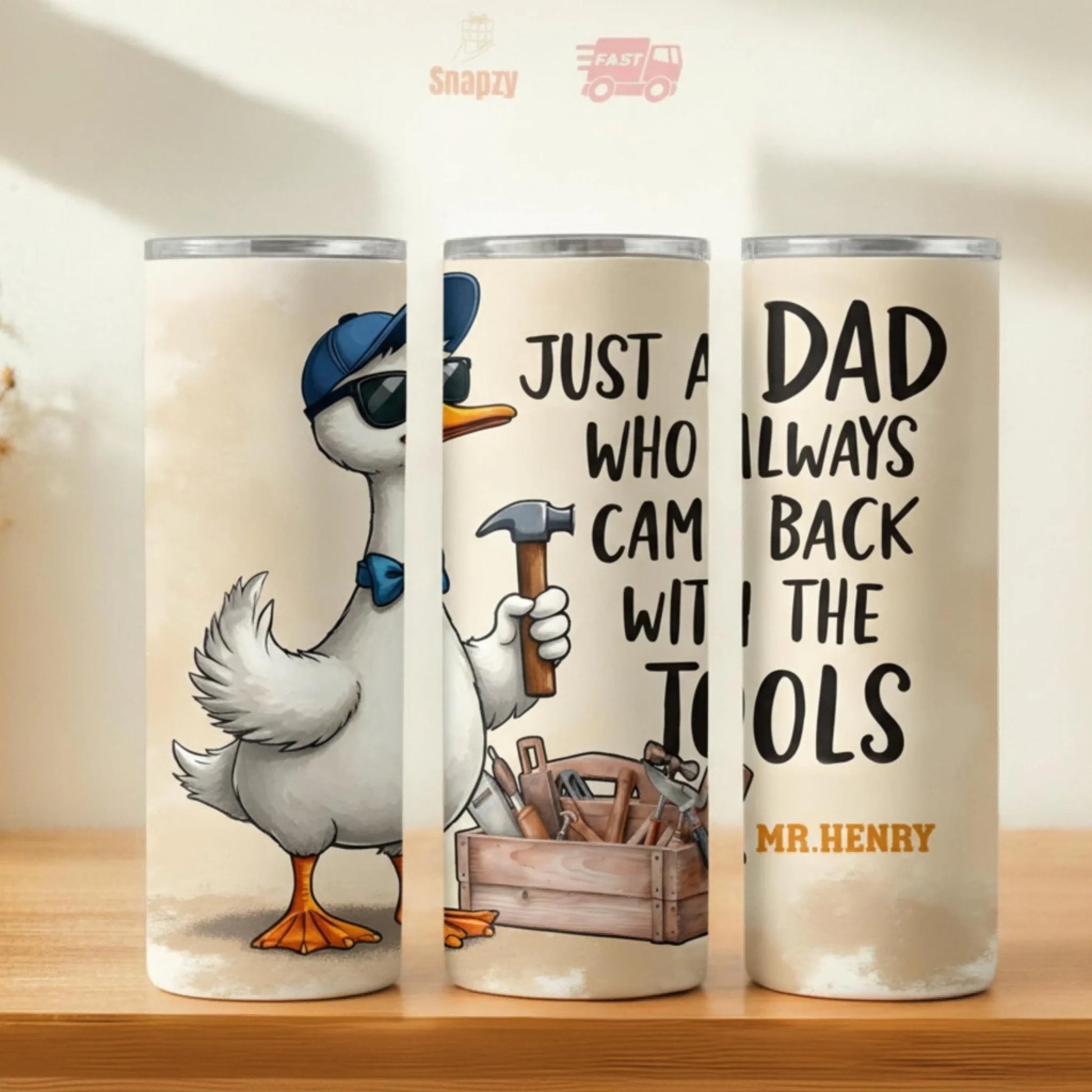 Personalized 20oz skinny tumbler – Personalized | hero view | custom name available, dishwasher safe, double-wall stainl