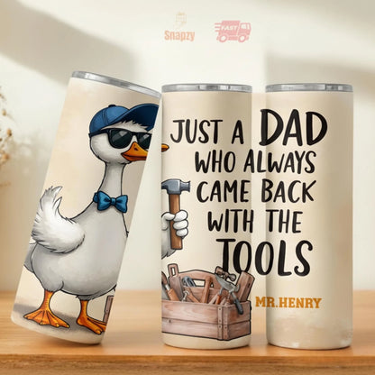 Personalized 20oz skinny tumbler – Personalized | personalization example | custom name available, dishwasher safe, doub