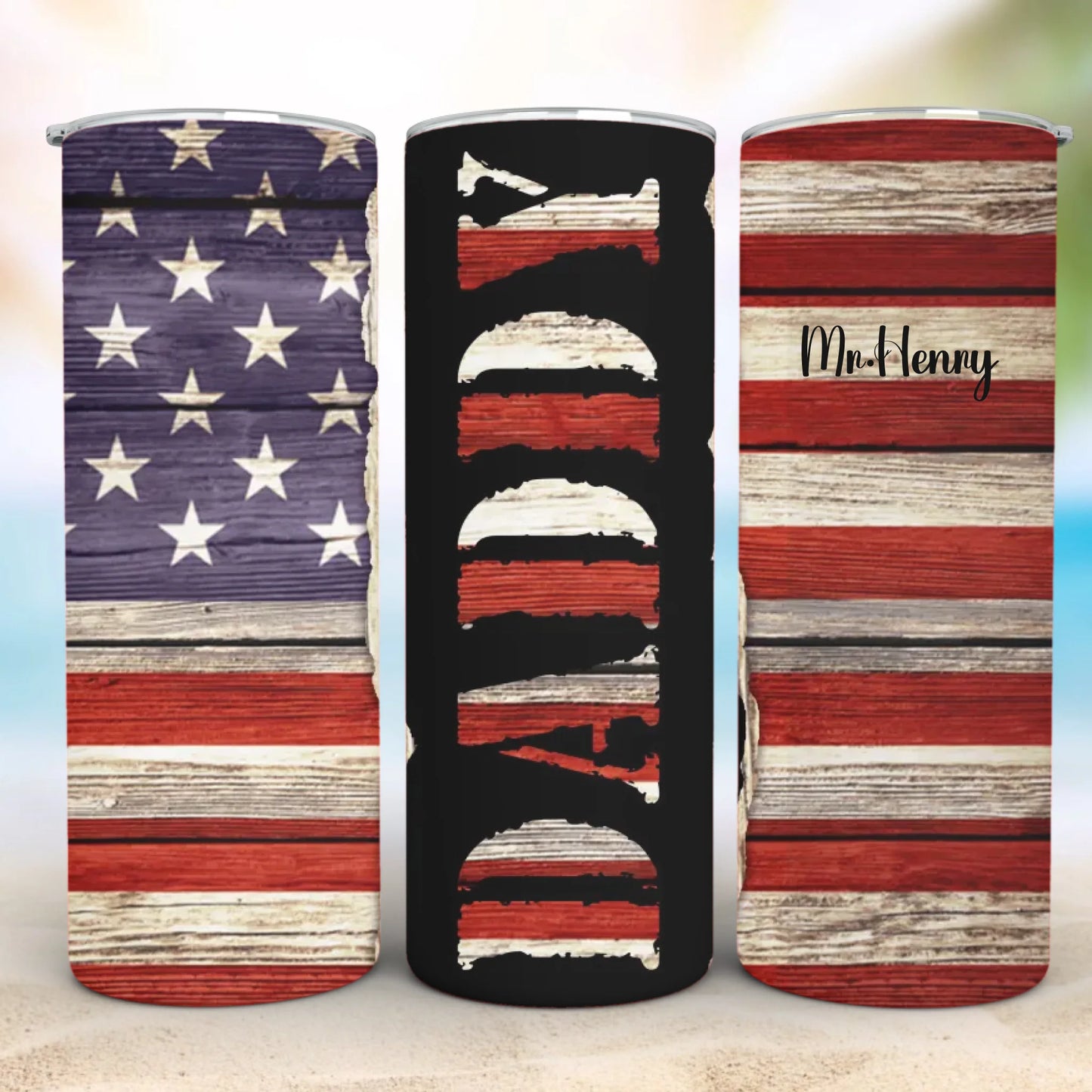 Personalized 20oz skinny tumbler – Personalized | detail view | custom name available, dishwasher safe, double-wall stai