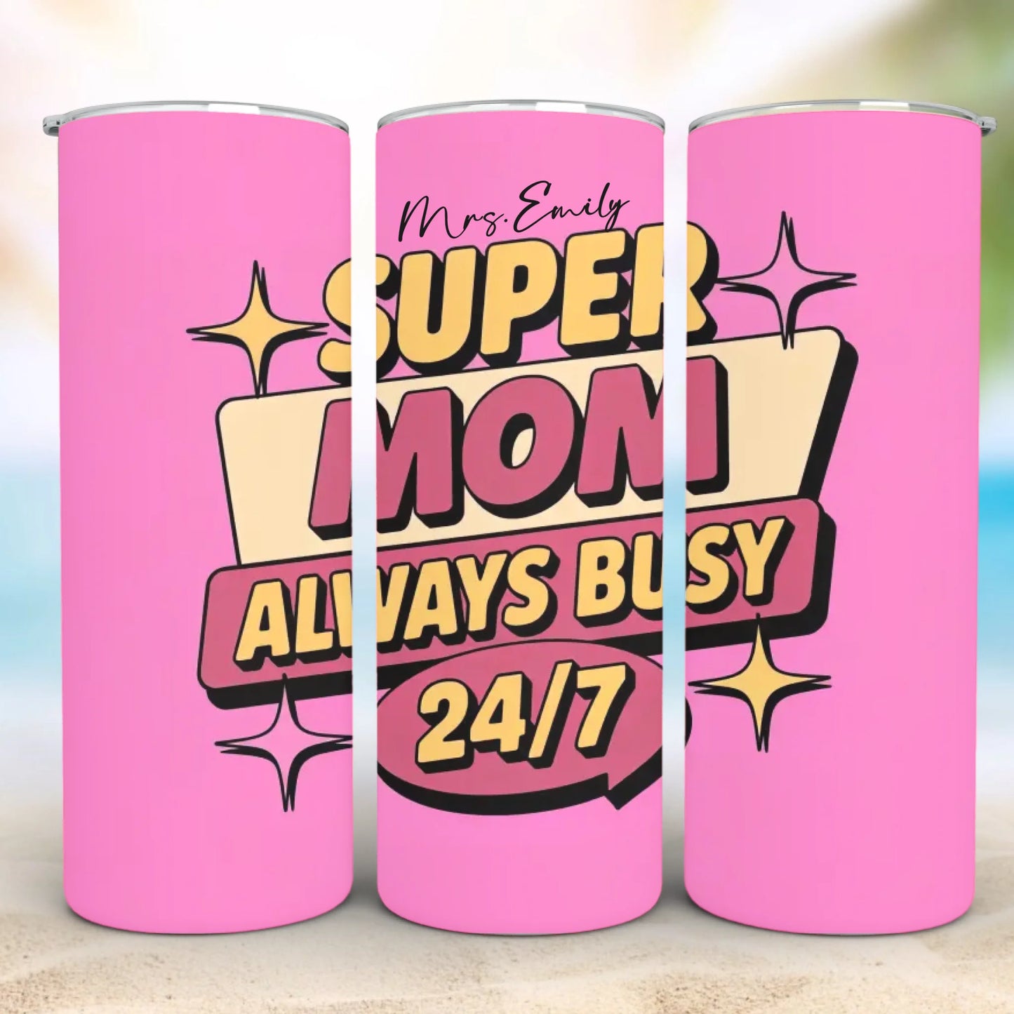 Personalized 20oz skinny tumbler – Personalized | personalization example | custom name available, dishwasher safe, doub