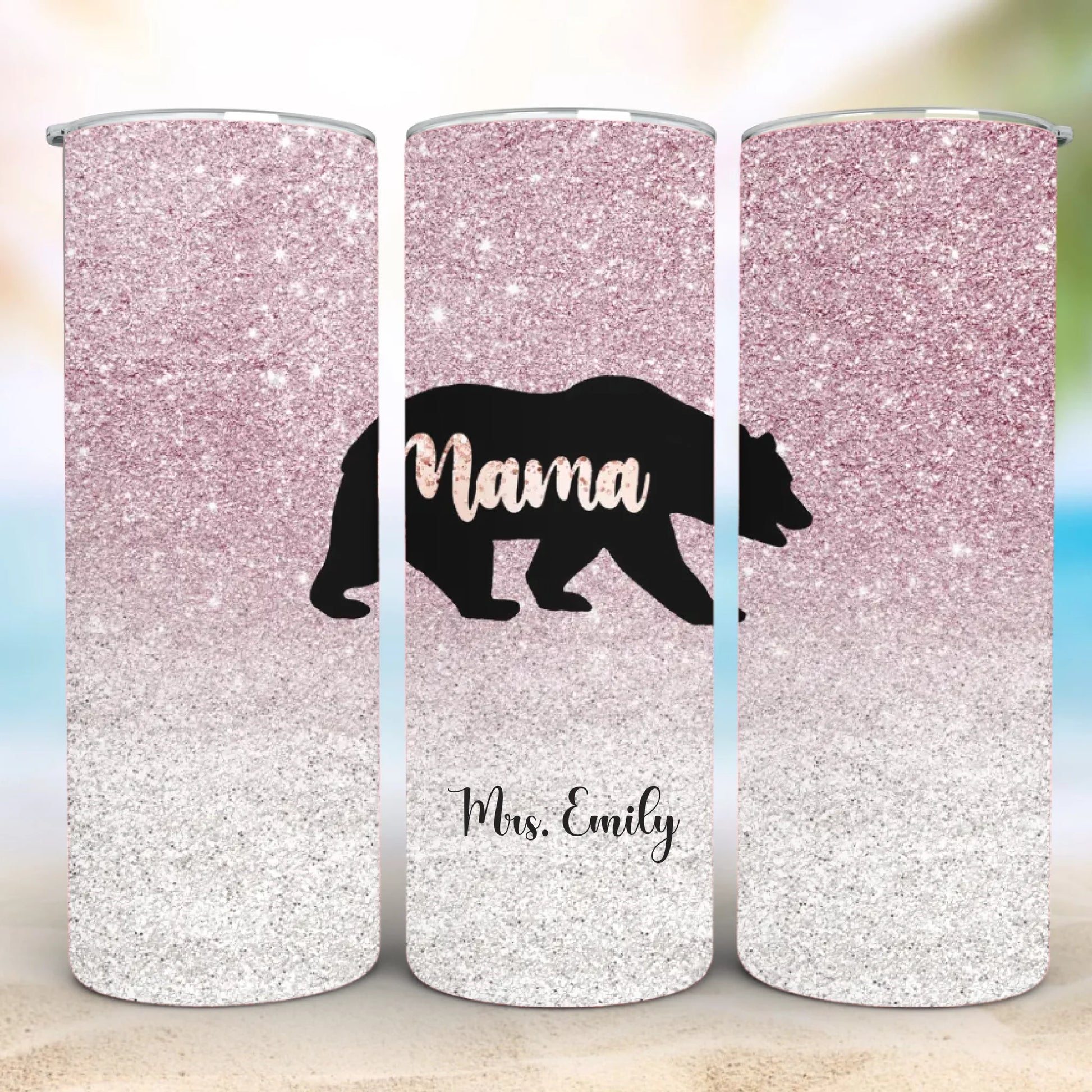 Personalized 20oz skinny tumbler – Personalized | hero view | custom name available, dishwasher safe, double-wall stainl