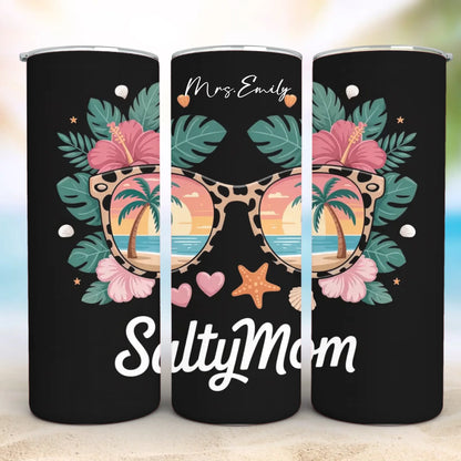 Personalized 20oz skinny tumbler – Personalized | detail view | custom name available, dishwasher safe, double-wall stai