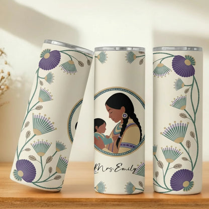Personalized 20oz skinny tumbler – Personalized | personalization example | custom name available, dishwasher safe, doub