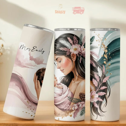 Personalized 20oz skinny tumbler – Personalized | personalization example | custom name available, dishwasher safe, doub