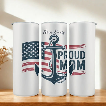 Personalized 20oz skinny tumbler – Personalized | hero view | custom name available, dishwasher safe, double-wall stainl