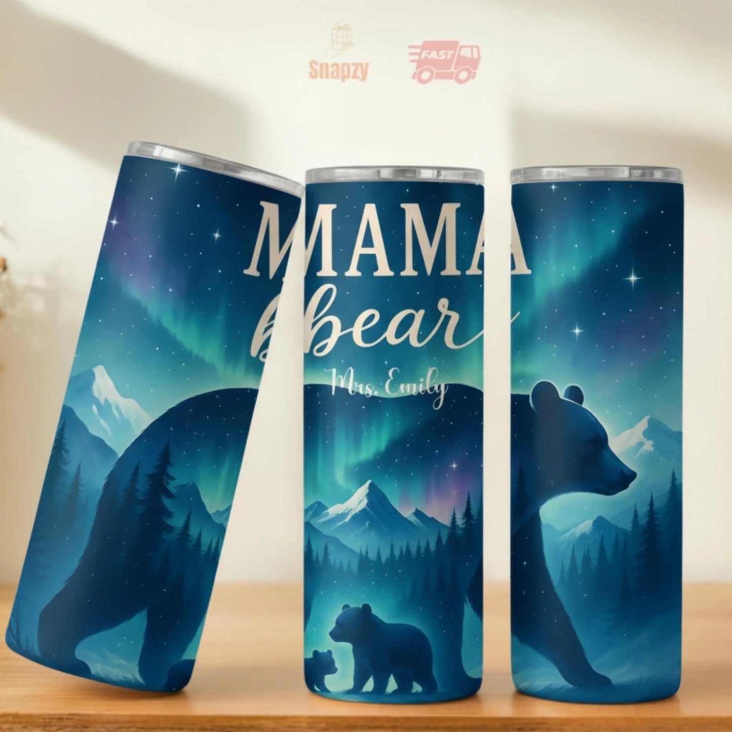 Personalized 20oz skinny tumbler – Personalized | personalization example | custom name available, dishwasher safe, doub