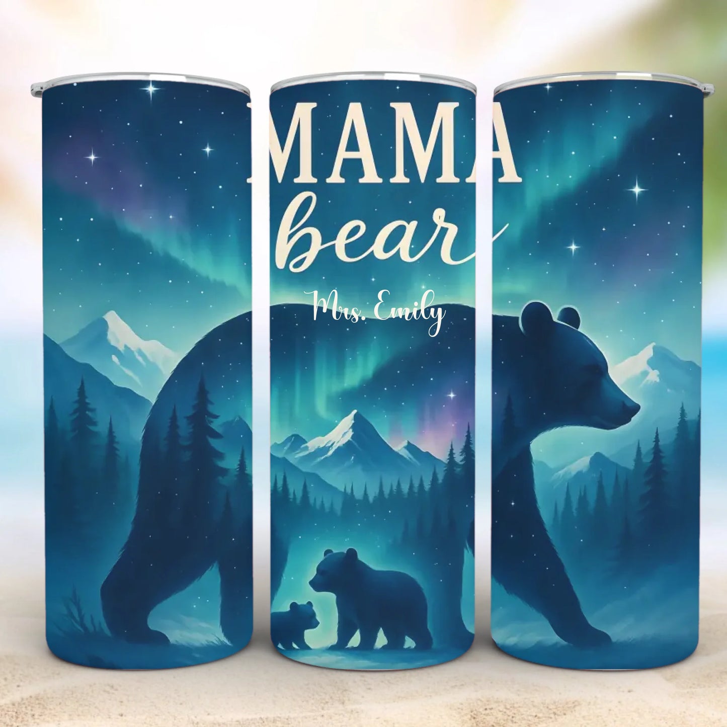 Personalized 20oz skinny tumbler – Personalized | detail view | custom name available, dishwasher safe, double-wall stai