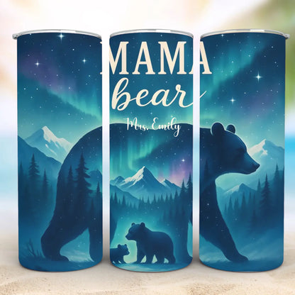 Personalized 20oz skinny tumbler – Personalized | detail view | custom name available, dishwasher safe, double-wall stai