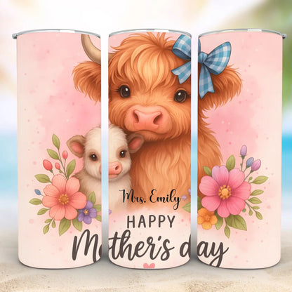 Personalized 20oz skinny tumbler – Personalized | personalization example | custom name available, dishwasher safe, doub