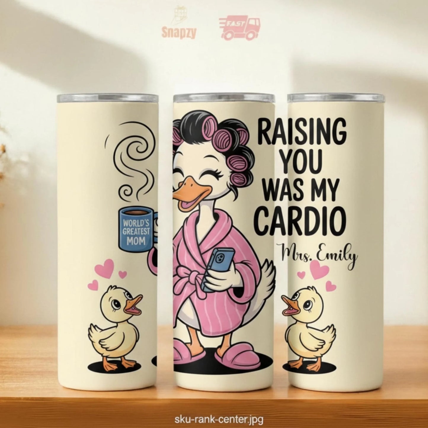 Personalized 20oz skinny tumbler – Personalized | hero view | custom name available, dishwasher safe, double-wall stainl