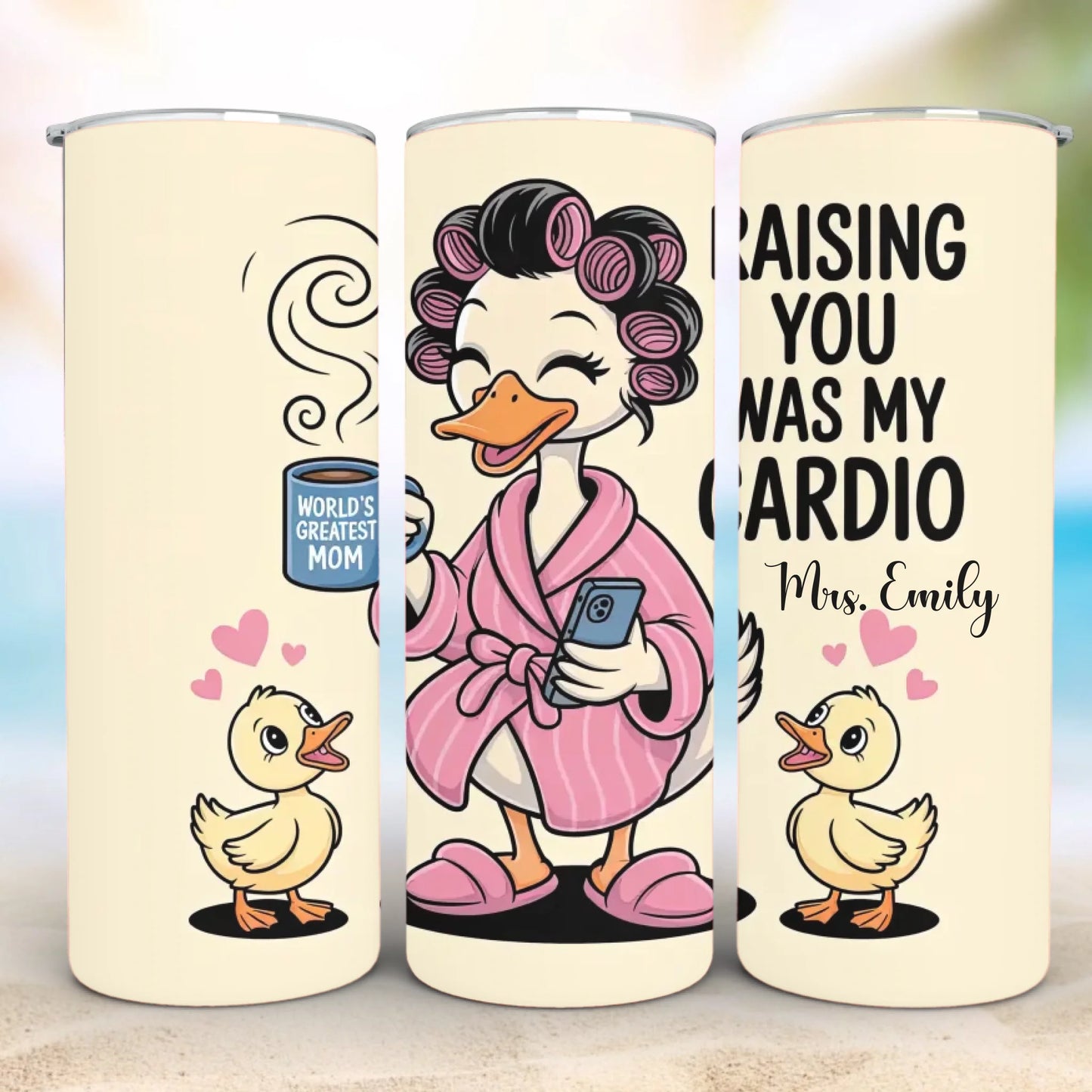 Personalized 20oz skinny tumbler – Personalized | detail view | custom name available, dishwasher safe, double-wall stai