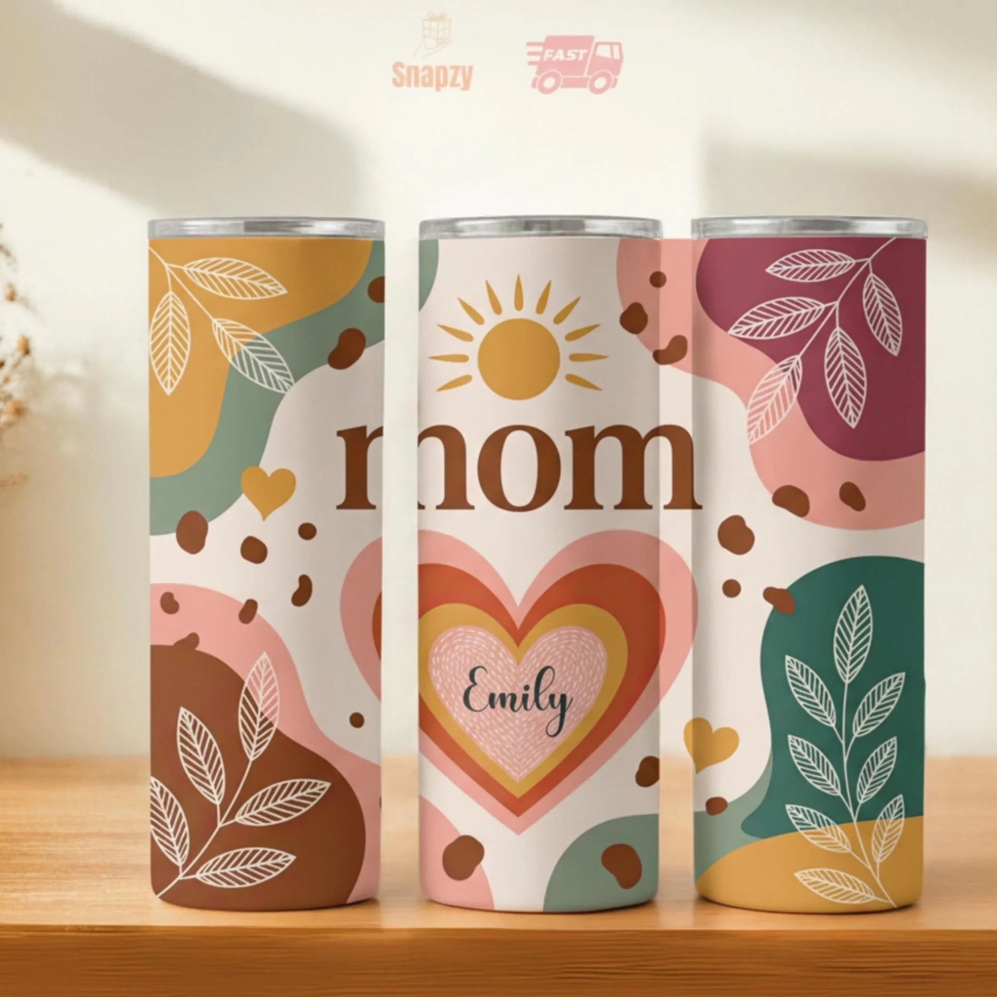 Personalized 20oz skinny tumbler – Personalized | hero view | custom name available, dishwasher safe, double-wall stainl