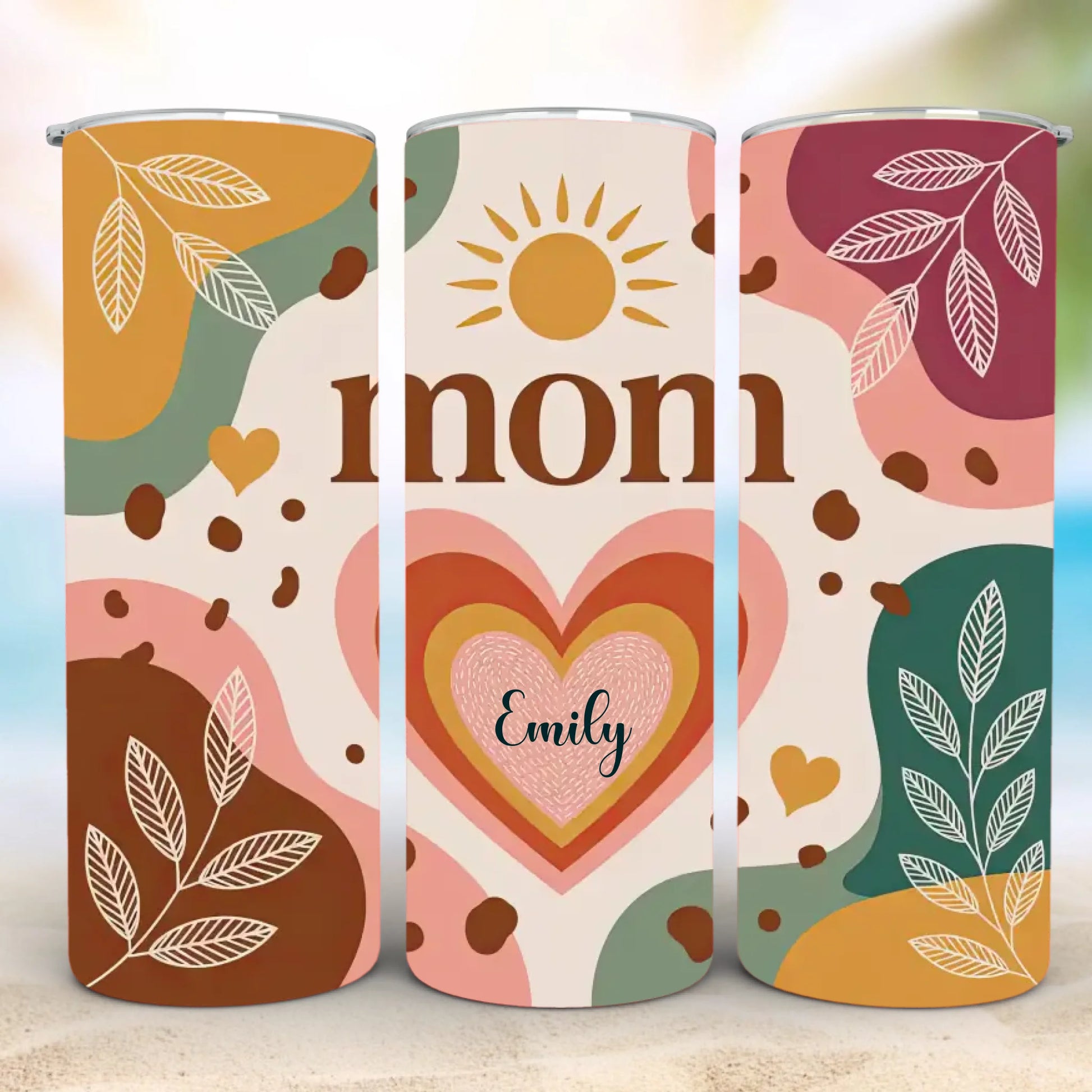Personalized 20oz skinny tumbler – Personalized | detail view | custom name available, dishwasher safe, double-wall stai