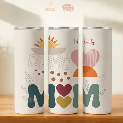 Personalized 20oz skinny tumbler – Personalized | hero view | custom name available, dishwasher safe, double-wall stainl