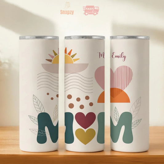 Personalized 20oz skinny tumbler – Personalized | hero view | custom name available, dishwasher safe, double-wall stainl