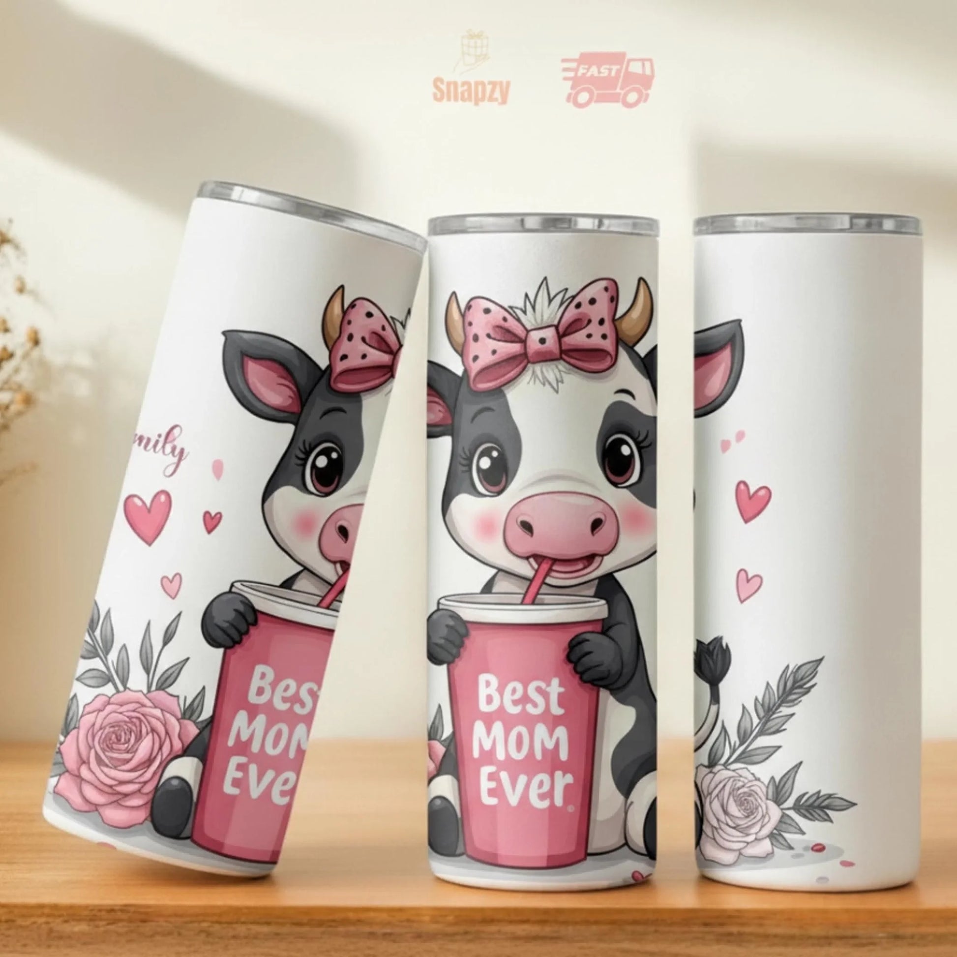 Personalized 20oz skinny tumbler – Personalized | personalization example | custom name available, dishwasher safe, doub