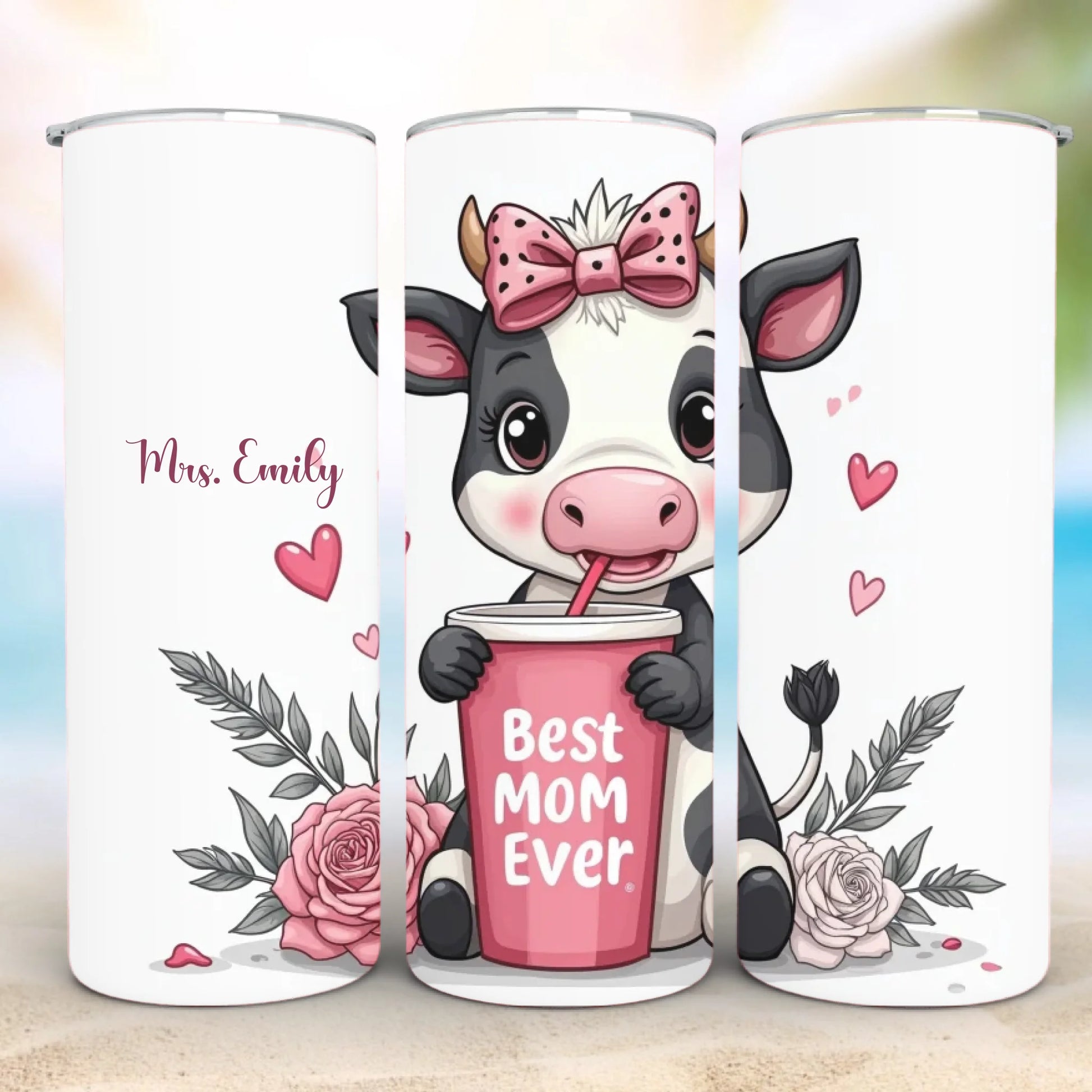 Personalized 20oz skinny tumbler – Personalized | detail view | custom name available, dishwasher safe, double-wall stai