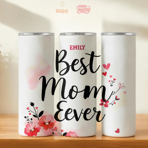 Personalized 20oz skinny tumbler – Personalized | hero view | custom name available, dishwasher safe, double-wall stainl