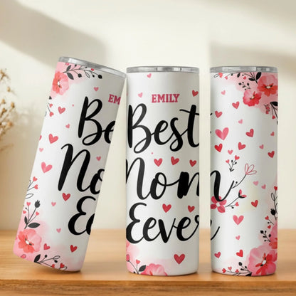 Personalized 20oz skinny tumbler – Personalized | personalization example | custom name available, dishwasher safe, doub