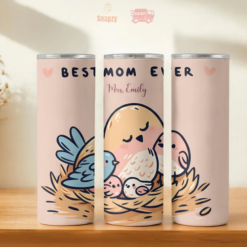 Personalized 20oz skinny tumbler – Personalized | hero view | custom name available, dishwasher safe, double-wall stainl