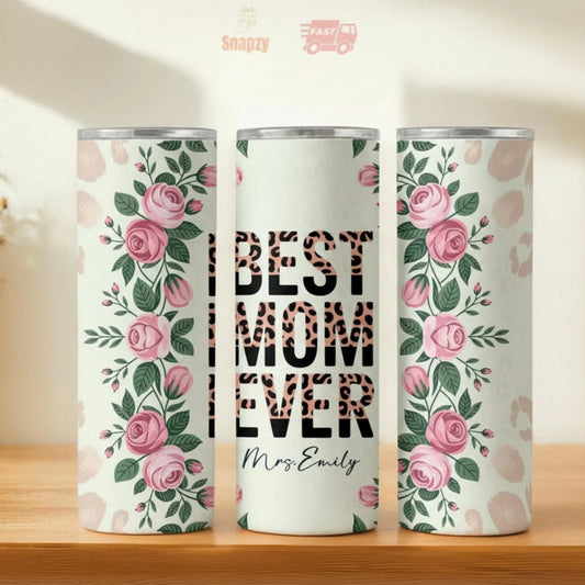 Personalized 20oz skinny tumbler – Personalized | hero view | custom name available, dishwasher safe, double-wall stainl