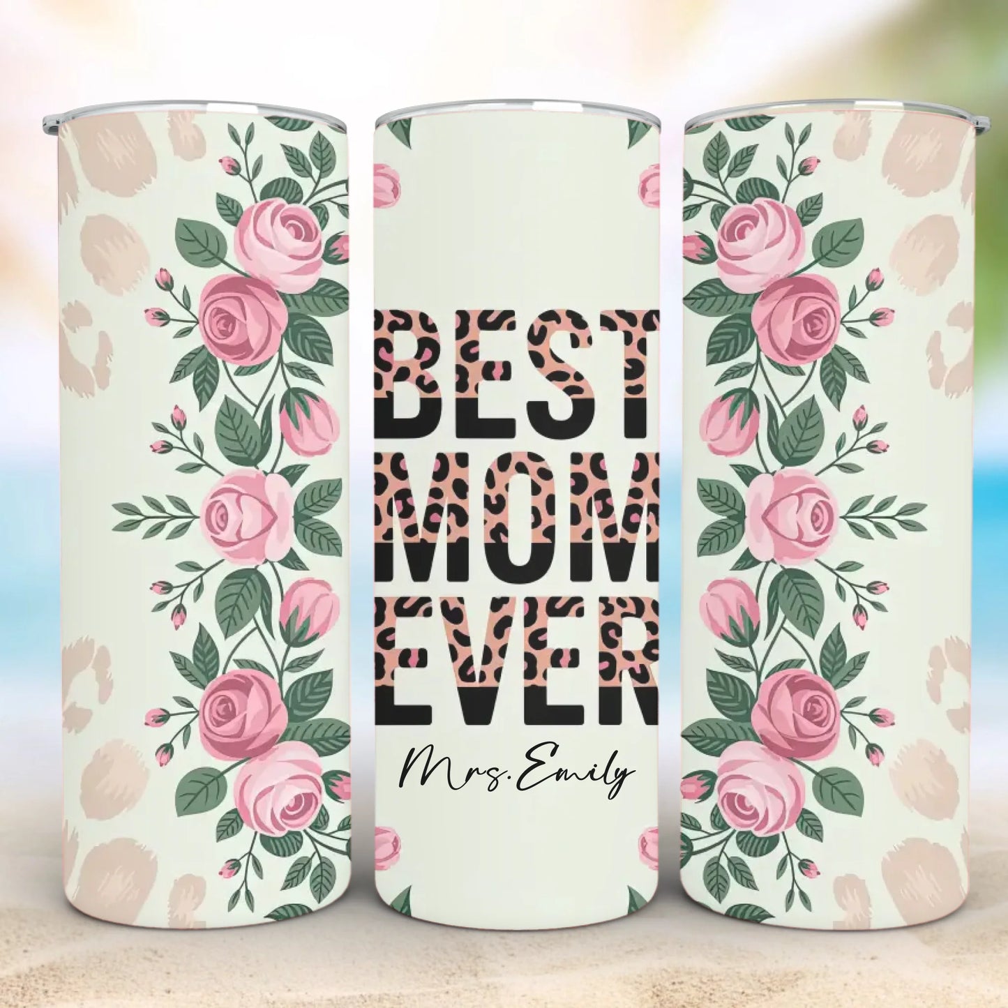 Personalized 20oz skinny tumbler – Personalized | detail view | custom name available, dishwasher safe, double-wall stai