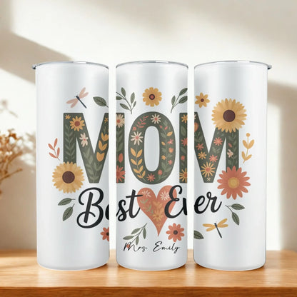 Personalized 20oz skinny tumbler – Personalized | hero view | custom name available, dishwasher safe, double-wall stainl