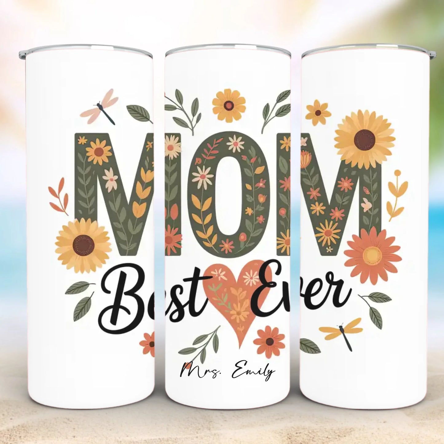 Personalized 20oz skinny tumbler – Personalized | personalization example | custom name available, dishwasher safe, doub